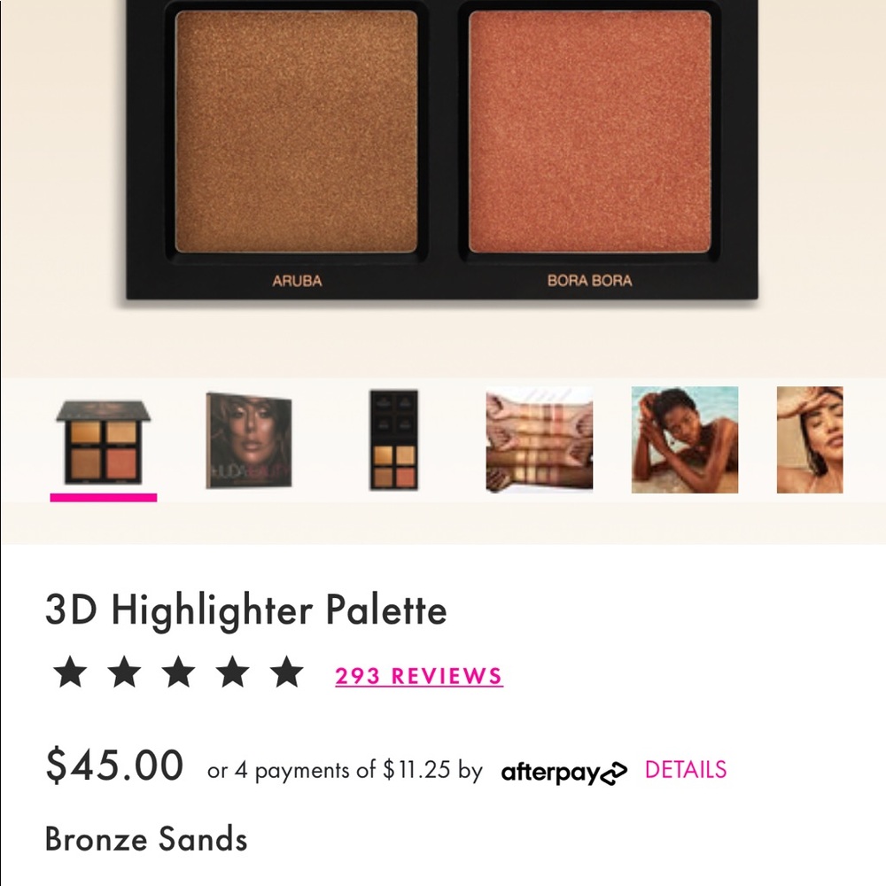Eyeshadow (3D Highlighter Palette)